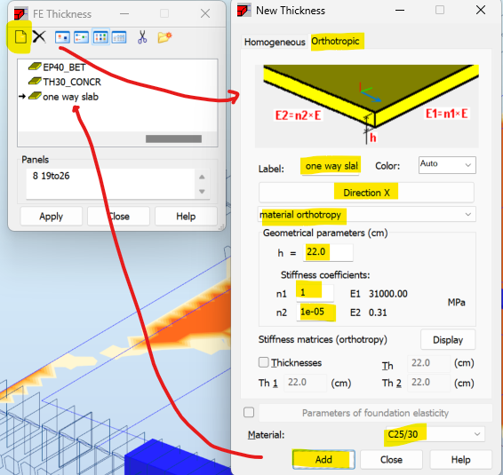 How to simulate slab that spans in one direction in Robot Structural ...