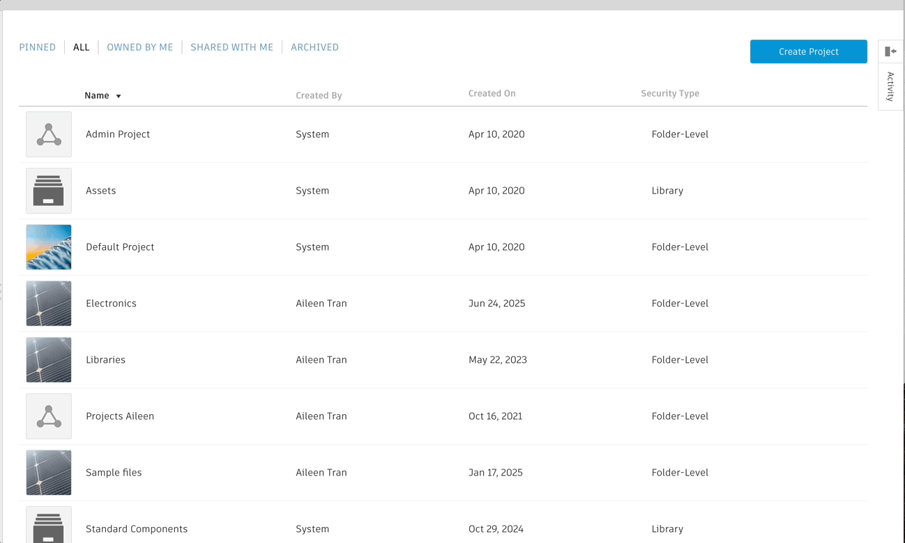 Download assets from the Fusion web client