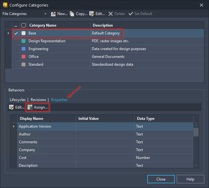 How to add a property to existing objects in Vault