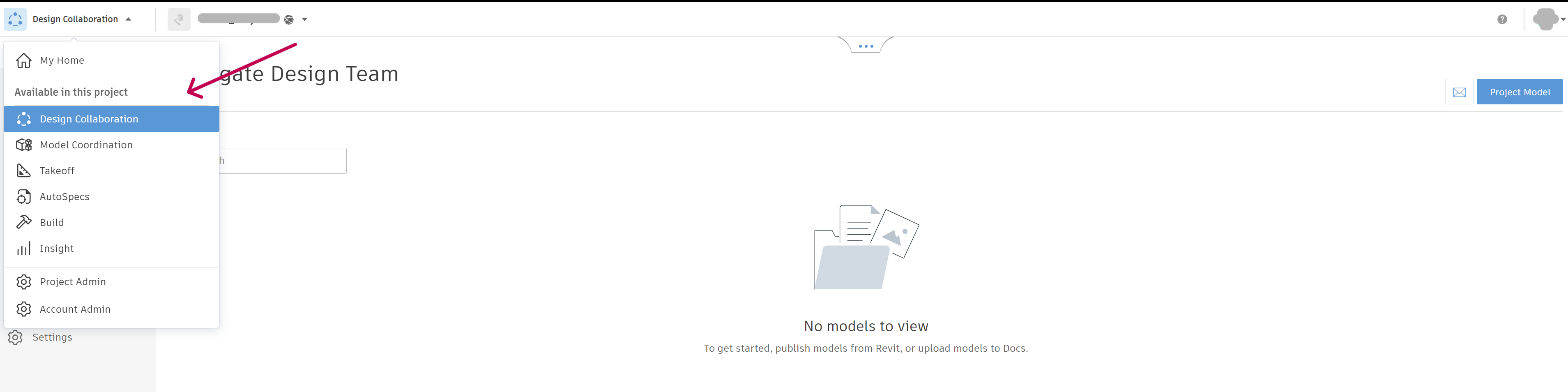 Autodesk Forma Data Management module is not displayed in the module ...