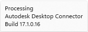 Desktop Connector is stuck in 