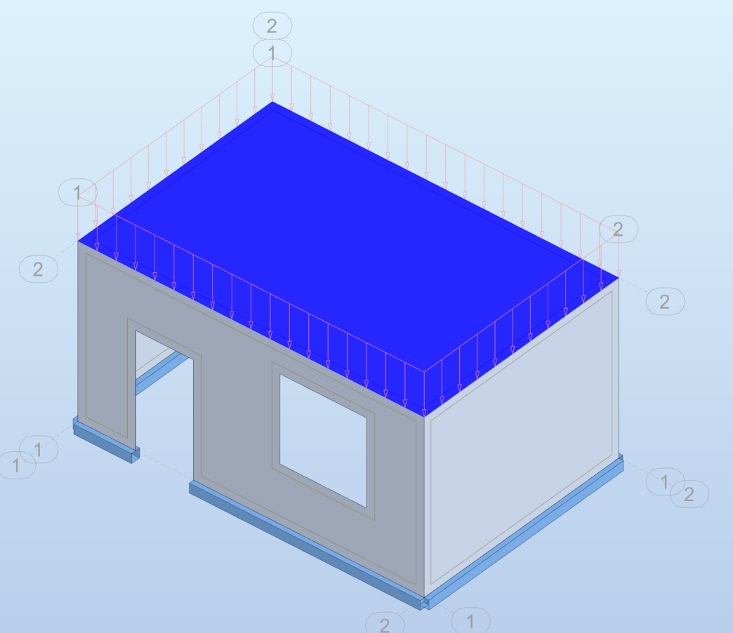 How to neglect slab stiffness while load transfer to supporting walls ...