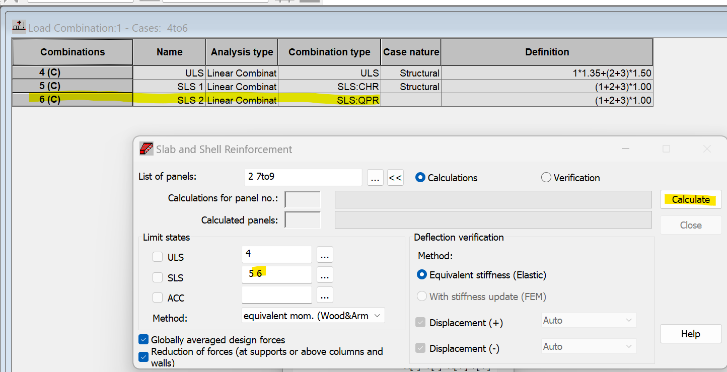 Robot Structural Analysis でスラブの配筋計算が必要なときに「半永久
