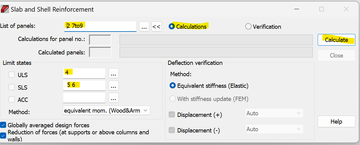 Robot Structural Analysis でスラブの配筋計算が必要なときに「半永久