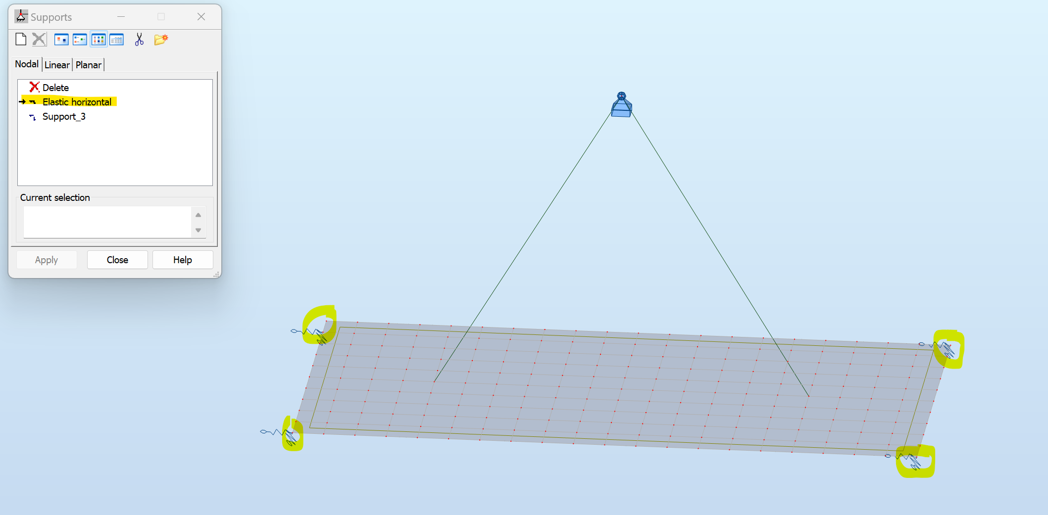 Large deformation presented while simulation of object lifting in Robot ...