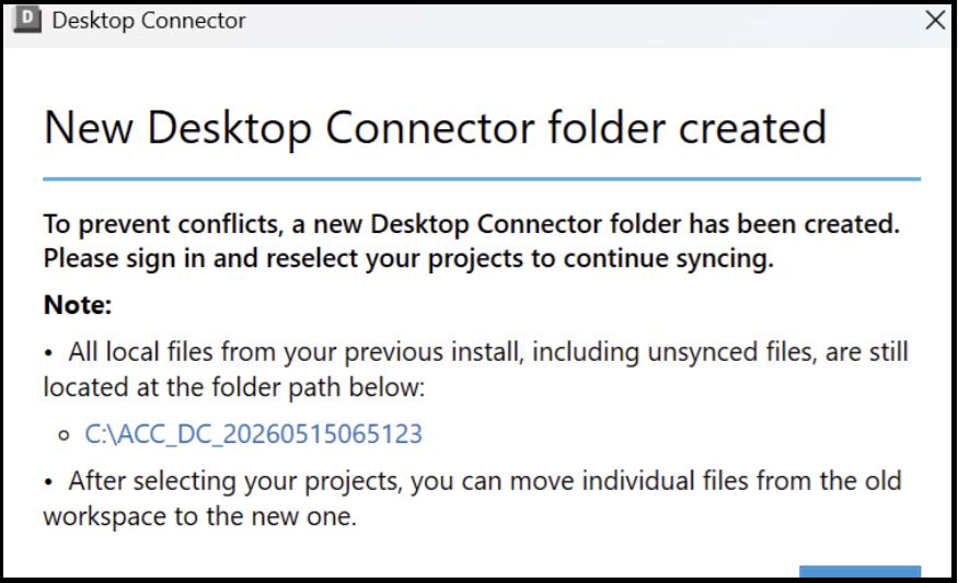 "Unable to start Desktop Connector" when launching Desktop Connector or ...