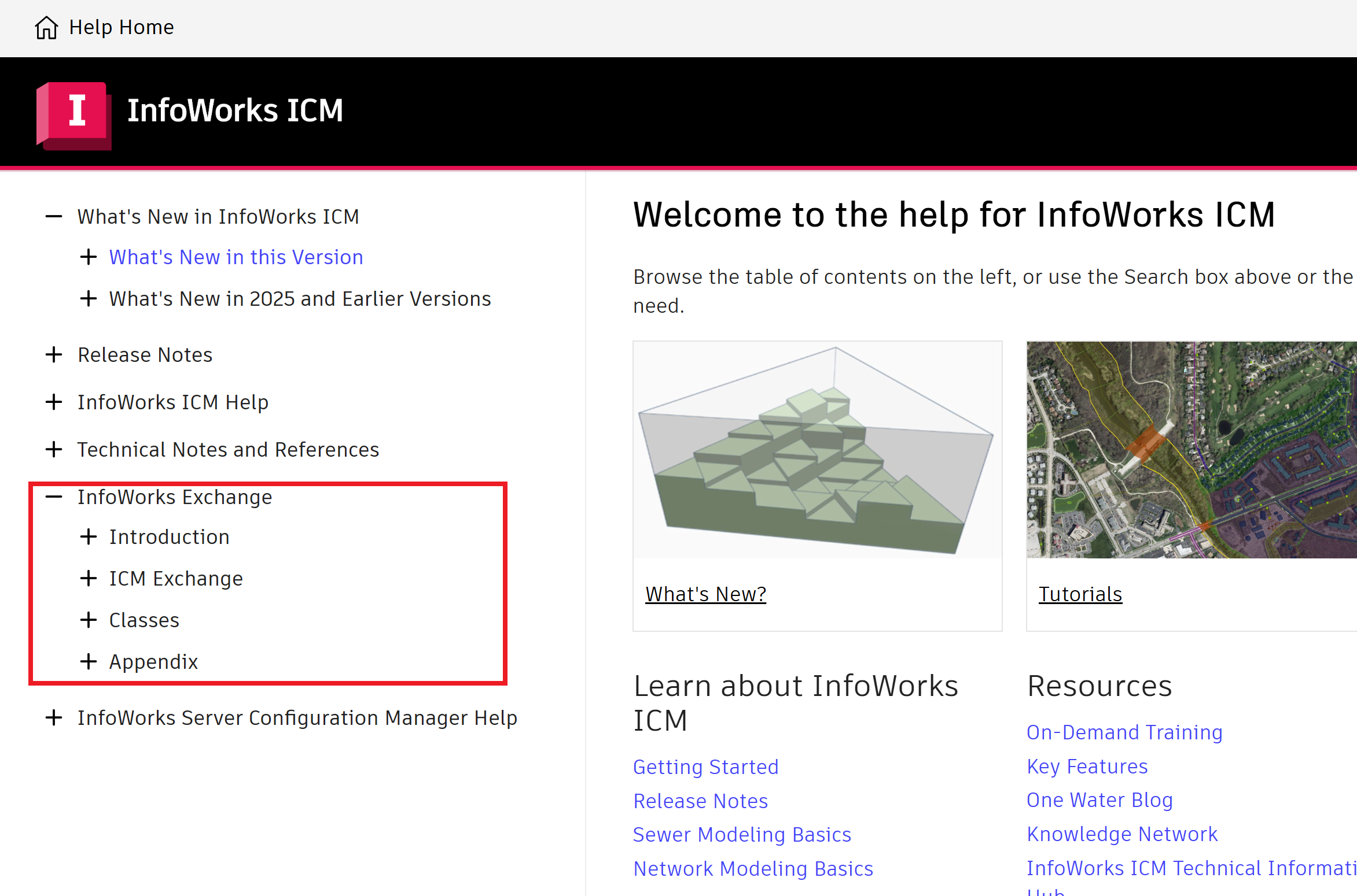 How to get started with InfoWorks ICM Exchange