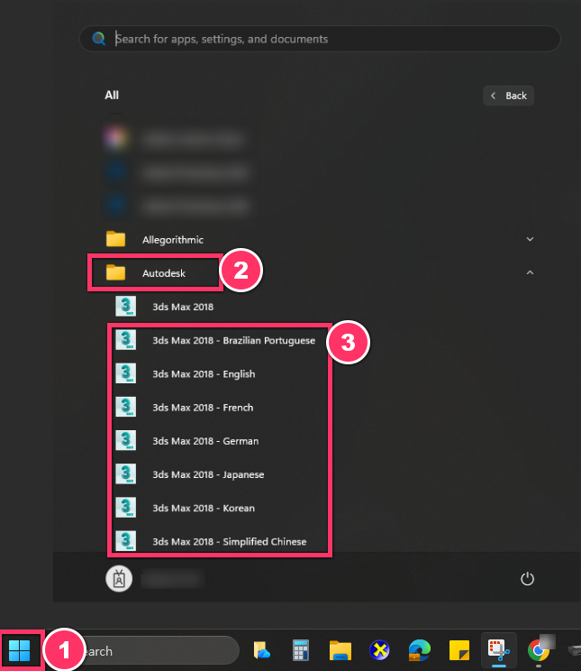 How to change the language of 3ds Max