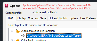 How to restore or recover AutoCAD drawings from backup files?