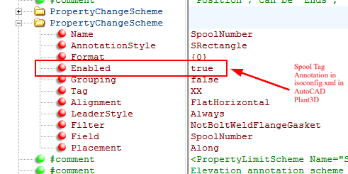 How to add or remove the Spool Number annotation from Isometric ...