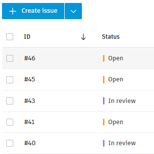 Unable to change the Issue ID number in Autodesk Forma