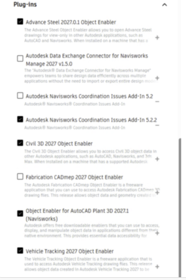 Navisworks Help | When creating a custom package installation for ...