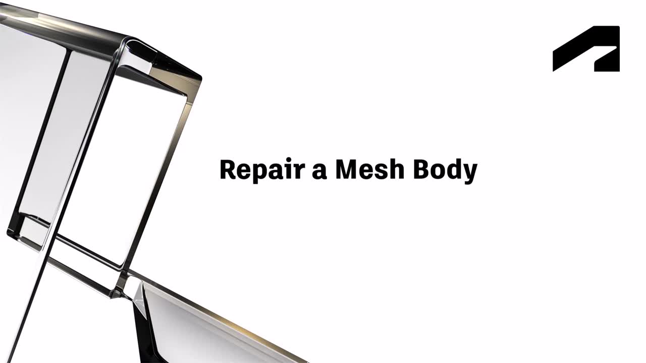 Fusion Help Repair a mesh body Autodesk