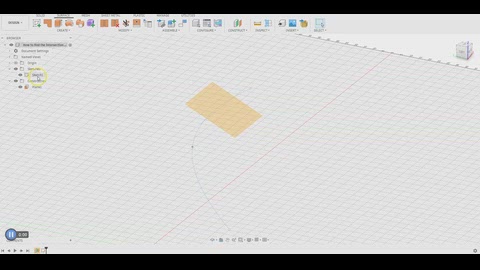 How to find the intersection between a construction plane and a curve ...
