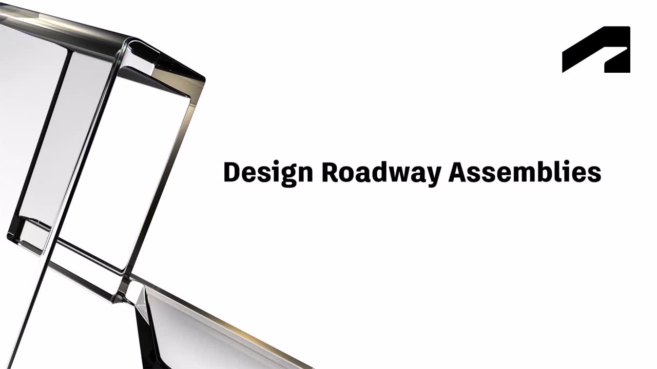Autodesk Transportation Infrastructure – Road design - Design roadway assemblies | Autodesk