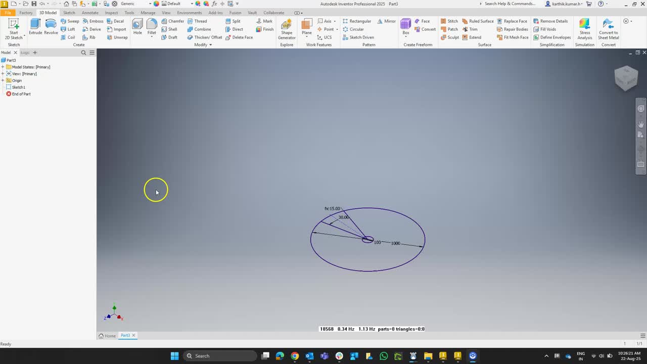 Inventor でらせん階段を作成する方法