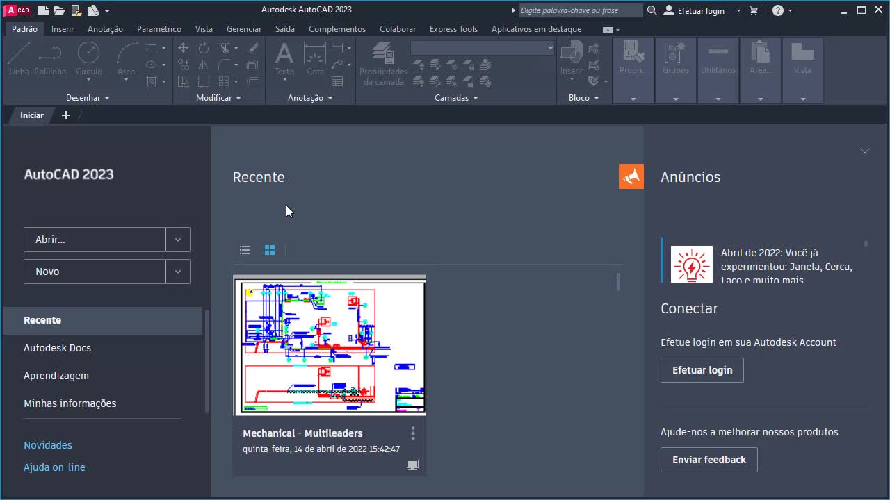 Personalizar as configurações de login no aplicativo File Share, Central  de Ajuda