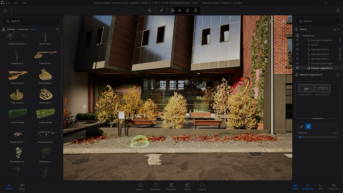 Autodesk Twinmotion for Revit | Revit Software Features