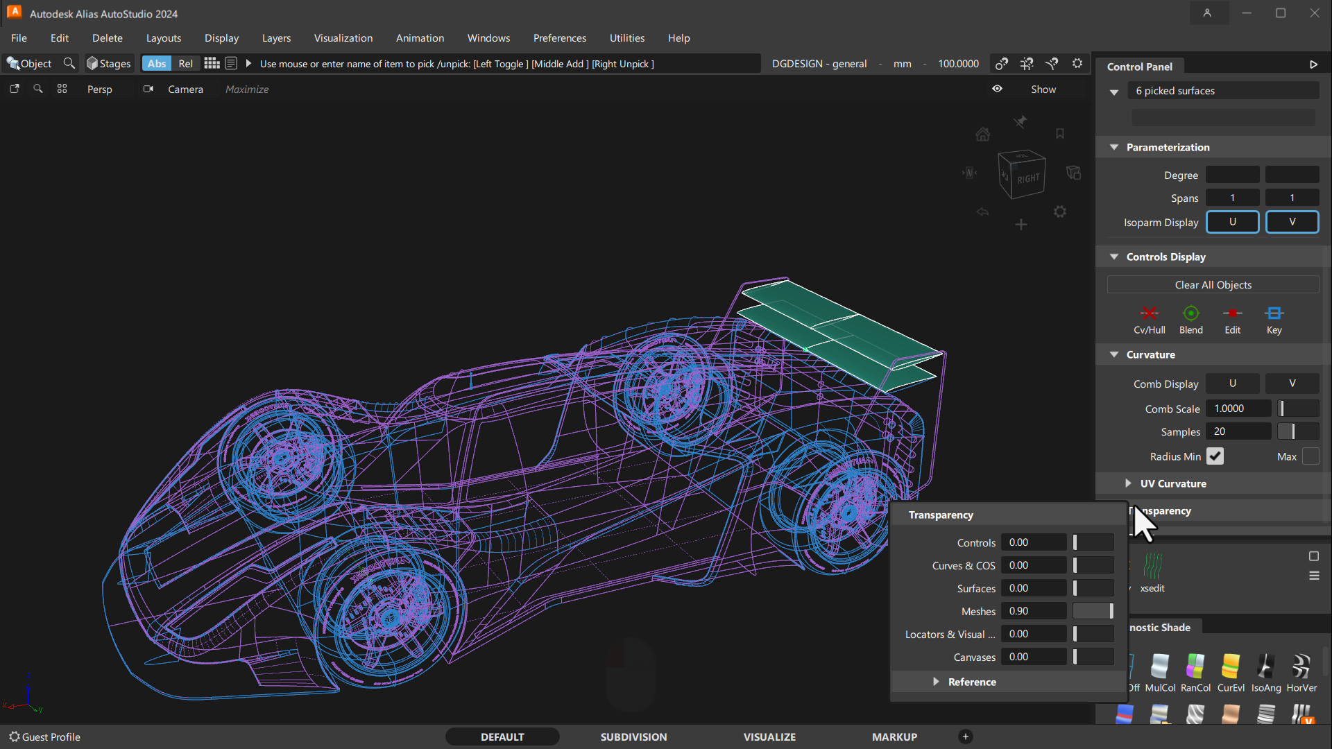 Alias 2024 Help, Animation Editor