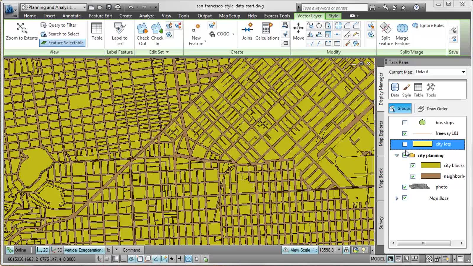 C08 ◍Autodesk AutoCAD Map 3D 2023