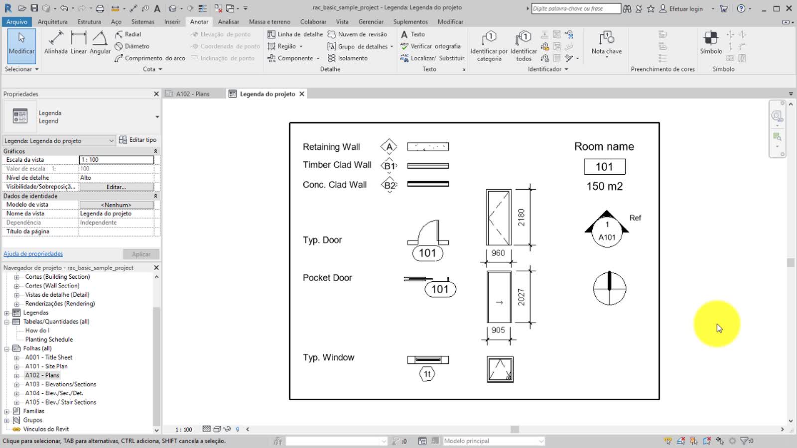 Ajuda | Vídeo: Criar uma vista de legenda | Autodesk