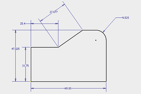 Inventor 2022 Help, To Work with Sketch Dimensions