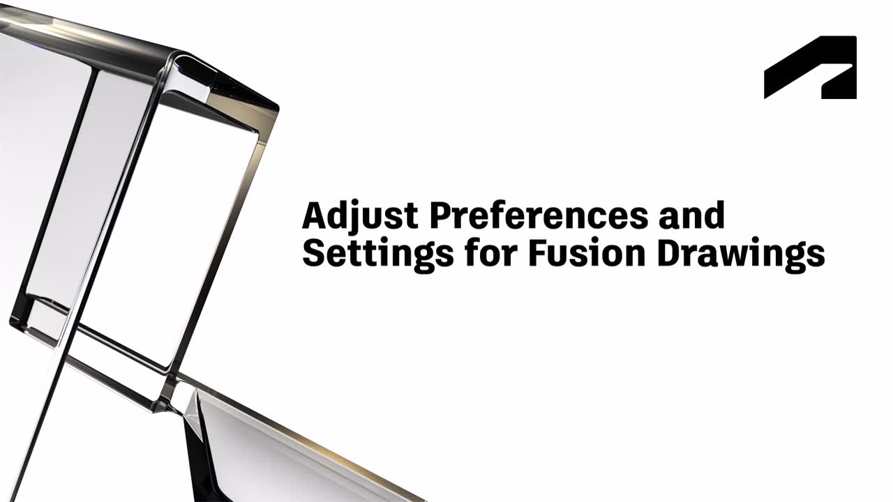 Adjust preferences and settings for Fusion drawings | Autodesk