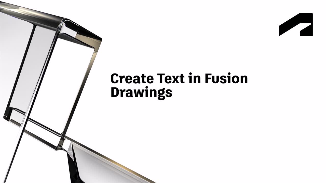 Annotating a drawing - Create text in Fusion drawings | Autodesk