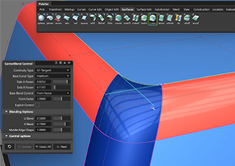 Corner Blend tool enhancements