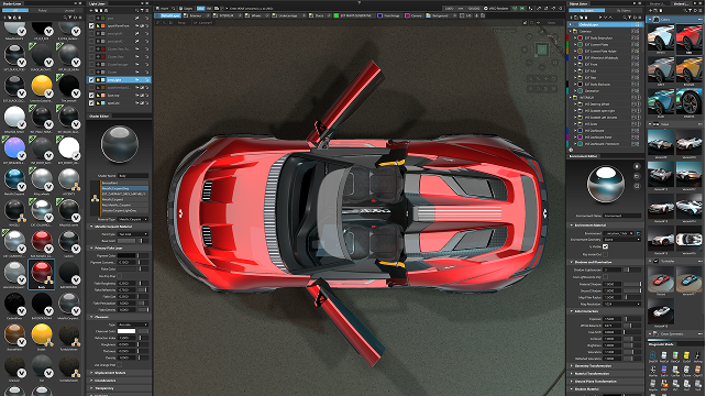 VRED Renderer available in Alias